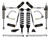 ICON 1.25-3" Lift, Stage 8 Suspension System, Billet for 24-25 Tacoma - K53298