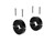 ICON Coilover Bump Stop Spacer Kit, 1" Shaft, 5/8" Tall, Universal - 611077