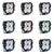 Baja Designs Squadron 2.0 Sport LED Light Pods, Spot (Pair) - 55-7801-2