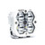 Baja Designs Squadron 2.0 Pro LED Light Pod, White Housing, Spot - 49-0001-WT-2