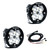 Baja Designs Squadron-R 2.0 Pro LED Light Pods, Spot (Pair) - 59-7801-2