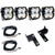 Baja Designs Squadron 2.0 Pro Behind-the-Grille Light Kit (Clear) for 25-26 4Runner - 44-0012