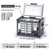 ICECO 45QT VL45ProD Dual Zone Portable Freezer | Grey
