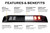 Morimoto X3B LED Third Brake Light for 19-26 Ram 1500 - X3B65 4