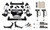 Cognito 4 in. Performance Billet UCA Lift Kit with Cognito 2.0 RR Shocks for 20-26 Silverado/Sierra 2500/3500 2WD/4WD - 110-P1423
