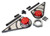 Turn Offroad Billet Lower Control Arm Mount Covers for 21-26 Bronco