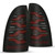 AlphaRex LUXX-Series LED Tail Lights (Black-Red) for 05-15 Tacoma - 680070
