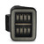 AlphaRex NOVA-Series Prismatic LED Tail Lights (Black Smoke) for 19-26 Gladiator JT - 602050
