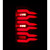AlphaRex LUXX-Series LED Tail Lights (Black-Red) for 07-13 Silverado 1500, 07-14 2500HD/3500HD - 620000