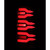 AlphaRex LUXX-Series LED Tail Lights (Black-Red) for 99-06 Silverado 1500/2500HD/3500HD, 07 Silverado 1500/1500HD/2500HD/3500, 99-06 Sierra - 620007