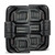 AlphaRex NOVA-Series Prismatic LED Tail Lights (Black Smoke) for 21-26 Bronco - 659020