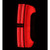 AlphaRex NOVA-Series Prismatic LED Tail Lights (Black Clear) for 14-21 Tundra - 672032
