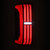 AlphaRex NOVA-Series Prismatic LED Tail Lights (Black-Red) for 24-26 Tacoma - 679010