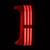 AlphaRex NOVA-Series Prismatic LED Tail Lights (Black Clear) for 24-26 Tacoma - 679020