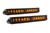 Diode Dynamics 12 Inch LED Light Bar Single Row Straight Amber Driving Pair Stage Series-DD5037P