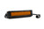 Diode Dynamics 6 Inch LED Light Bar Amber Flood Stealth Single-DD6040S