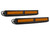 Diode Dynamics 12 Inch LED Light Bar Single Row Straight Amber Flood Pair Stage Series-DD6041P