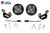 Diode Dynamics Worklight SS3 Pro White SAE Fog Round Pair-DD6146P