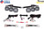 Diode Dynamics Raptor 17-20 SS3 LED Fog Kit Yellow Pro-DD6366
