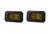 Diode Dynamics Stage Series 2 Inch LED Pod, Sport Yellow Fog Flush Amber Backlight Pair-DD6425P