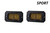 Diode Dynamics Stage Series 2 Inch LED Pod, Sport Yellow Fog Flush Amber Backlight Pair-DD6425P