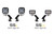 Diode Dynamics SS3 LED Ditch Light Kit, Pro Yellow Combo for 19-21 Ranger - DD6586