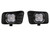 SS3 Ram Horizontal LED Fog Light Kit Max White SAE Fog Diode Dynamics