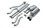 Corsa Performance 2.5in. Cat-Back Sport Dual Exhaust Polished 3.5in. Tips 90-95 Corvette C4 ZR1 5.7L V8 LT5 - 14117