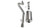 Corsa Performance Trailblazer SS 3.0in. Cat-Back Single Rear Exit with Single 4.0in. Polished Pro-Series Tip Sport Sound 06-08 Trailblazer SS 6.0 Liter - 14256