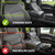 BuiltRight Seat Back Tech Plate MOLLE Kit: 15-25 F-150/Raptor, 17-25 Super Duty, 19-25 Ranger