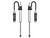 ICON 4.5" Lift, Front, 2.5 VS Remote Res Shocks, Pair for 03-12 RAM 2500/3500 HD - 217810P