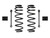 ICON 2.5" Lift, Rear, Dual Rate Coil Spring Kit for 18-23 Jeep JL - 22026
