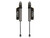 ICON 2.5" Lift, Rear, V.S. 2.5 Aluminum Series Shock Absorbers, Piggyback Reservoir w/ CDCV, Pair for 18-23 Jeep JL - 27726CP