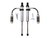ICON 0-3" Lift, Front, 2.5 VS RR/CDCV Shocks, Pair for 91-07 Land Cruiser - 57801CP