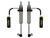 ICON Rear, V.S. 2.5 Aluminum Series RXT Shock Absorbers, Remote Reservoir w/ CDCV, Pair for 05-23 Tacoma - 57826CP