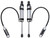 ICON 0-2" Lift, Rear, 2.5 Omega Bypass Shocks, Pair for 08+ Land Cruiser - 59925P