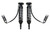 ICON 1.75-2.63" Lift, Front, V.S. 2.5 Series Coilover Kit, Remote Reservoir w/ CDCV for 09-13 F-150 2WD - 91805C