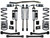 ICON 2.5" Lift, Stage 4 Suspension System for 03-12 RAM 2500/3500 4WD - K212504T
