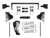 ICON 4.5" Lift Suspension System, Hanger & Block for 00-04 F-250/350 Super Duty - K34000-99