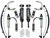 ICON Stage 8 Suspension System, Billet for 05-15 Tacoma 0-3.5" Lift, 16-23 Tacoma 0-2.75" Lift - K53008