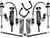 ICON 0-3.5" Lift Stage 5 Suspension System, Tubular UCA for 10-24 4Runner, 10-14 FJ Cruiser - K53065T