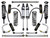ICON 0-3.5" Lift Stage 8 Suspension System, Billet UCA for 10-24 4Runner, 10-14 FJ Cruiser - K53068