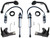 ICON Stage 1, S2 Secondary Shock Upgrade System for 10-24 4Runner, 10-14 FJ Cruiser - K53121