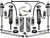 ICON Lexus GX470 0-3.5" Stage 7 Suspension System, Billet - K53177