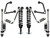 ICON 1.5-3.5" Lift, Stage 4 Suspension System, Tubular for 19-26 Silverado/Sierra 1500 - K73064T