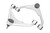 Rough Country Forged Upper Control Arms, 3 in. Lift for Chevy/GMC 2500HD 01-10 - 1859