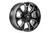 Rough Country 93 Series Wheel, One-Piece, Machined Black, 20x9 - 93209013