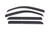 AVS Front & Rear VentVisor Side Window Deflectors (Dark Smoke) - 2019 Ranger