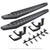 Go Rhino - RB20 Running Boards w/Mounts & 2 Pairs of Drop Steps Kit - Text. Black - F-150/Super Duty Crew Cab - 6941558720PC