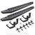 Go Rhino - RB20 Running Boards w/Mounts & 2 Pairs of Drop Steps Kit - Text. Black - 1500/1500 Classic Crew Cab - 6942068720PC